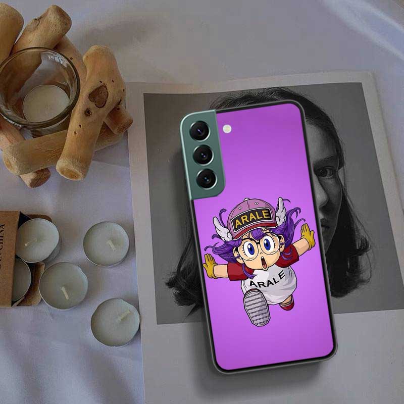 Dr.SLUMP ARALE CHAN Phone For Samsung Galaxy S20 FE S21 Plus S22 S23 S24 Ultra Case S10 S10E S9 S8 S7 Edge Cover Silicone Soft C