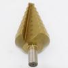 10-45MM Titanium-Plated Triangle Shank Step Drill Bit High-Speed Steel 4241