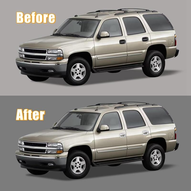 NEW-Chrome Door Handle Cover Trim For Chevrolet Silverado Tahoe Suburban Avalanche GMC Yukon Sierra 1999-2006