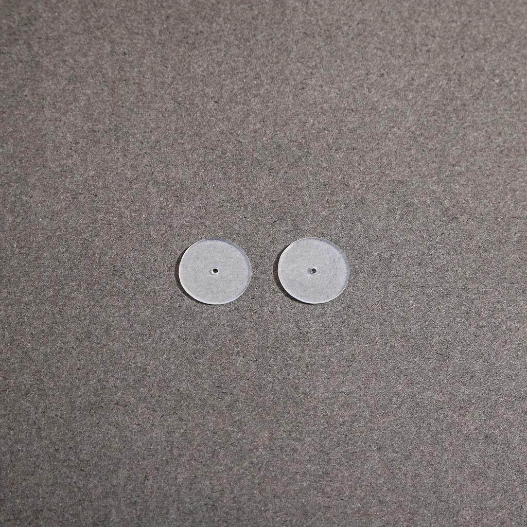 6-50Pcs Silicone Transparent Environmentally Friendly Ear Pads Ear Accessories