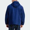 Adidas Originals Cord-Hoodie Colorblock Sportjacke Herrenjacke Dunkelblau IS9571
