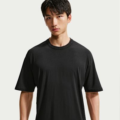 Nike Dri Fit Quick Dry T Shirts Men s Black/Black/Dark Smoke Gray Crew S