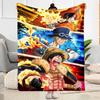 One Piece Adventure Suitable Blanket for Offices, Travel, Living Rooms Also a Good Gift for Friends and Family Suitable for All Seasons.
