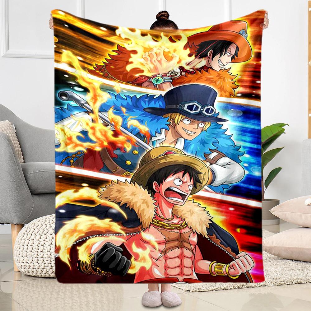 One Piece Adventure Suitable Blanket for Offices, Travel, Living Rooms Also a Good Gift for Friends and Family Suitable for All Seasons.