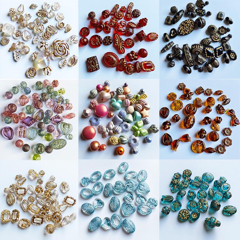 DIY Mixed Color Acrylic Beads for Jewelry Making