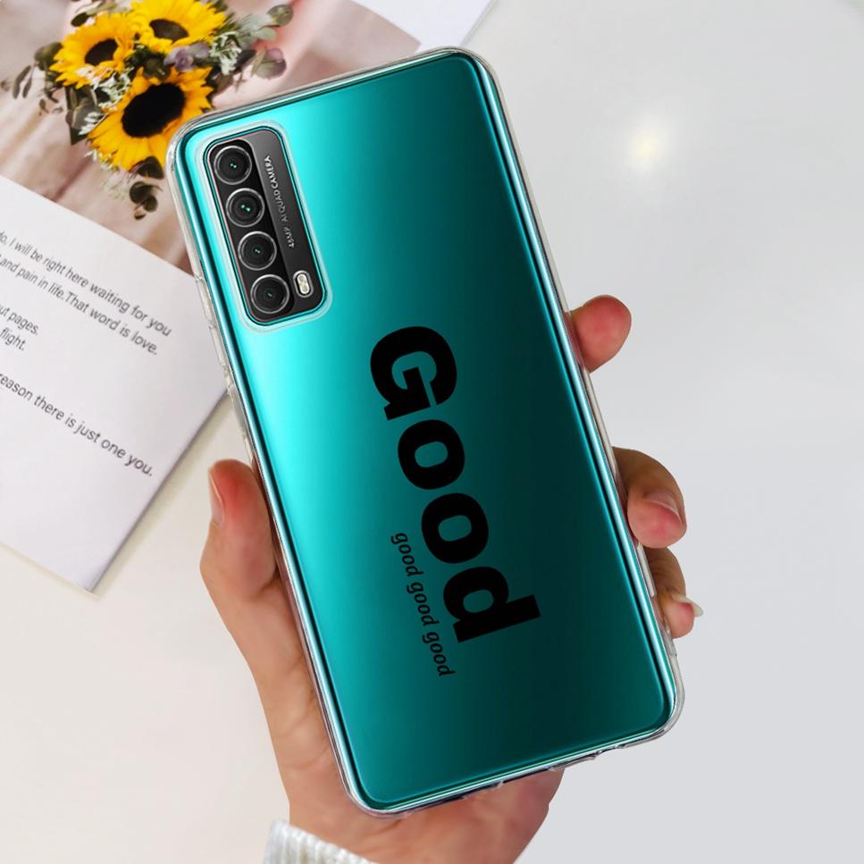 For Huawei P smart 2021 Case New Design Fashion Print Soft Silicone TPU Cover For Huawei P Smart 2021 PPA-LX1 Phone Case Fundas