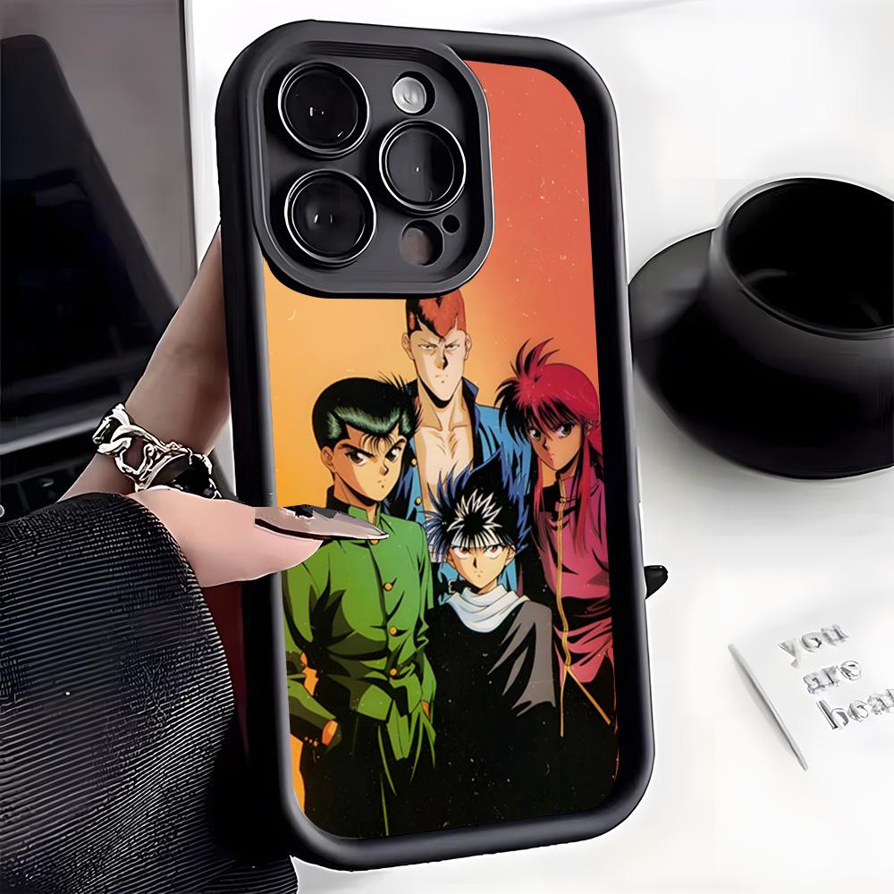 

Yu Yu Hakusho Phone Case For IPhone 17 Pro Max 16 15 14 Pro Max IPhone 13 Pro Max 11 Plus Silicone Cover iPhone 16
