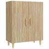 812099 vidaXL Buffet Sonoma Oak 70x34x90 Cm Engineered Wood