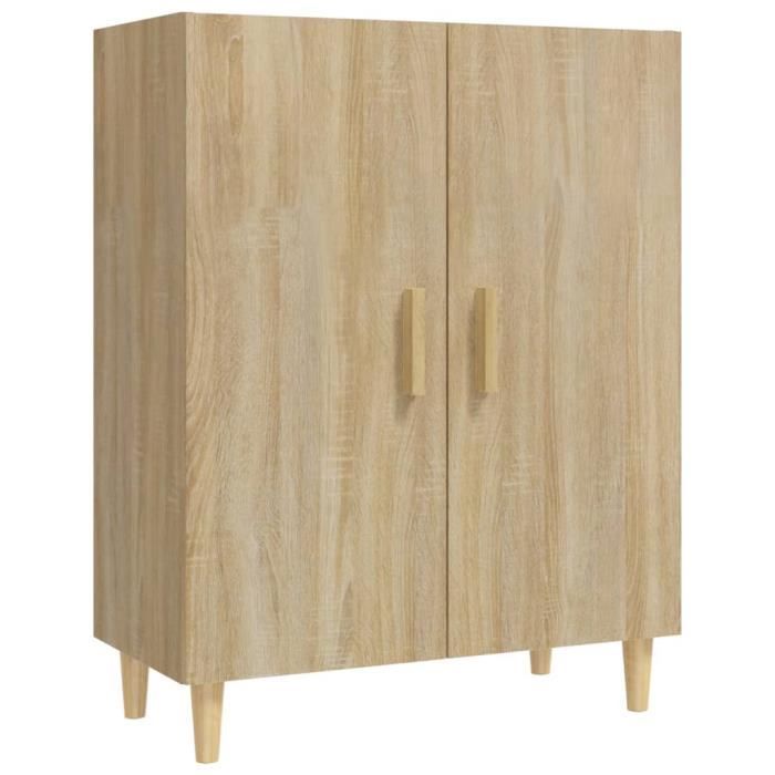 812099 vidaXL Buffet Sonoma Oak 70x34x90 Cm Engineered Wood