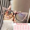 Reading Eyewear Vision Anti Blue Optical Feline Ray Luxury Transparent Premium Clear Presbyopic Stylish Eye Cat's Spectacle Ladies Light