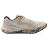 Under Armour UA Charged Comfortable Lightweight Fabric Leather Low Top Casual Running Shoes Women Sneaker White 3027033-100