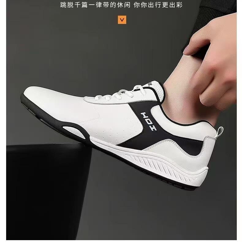 Men's Shoes for Spring New Sports Travel Doudou White Shoes Forrest Gump Shoes High-end Versatile Hot Casual Shoes