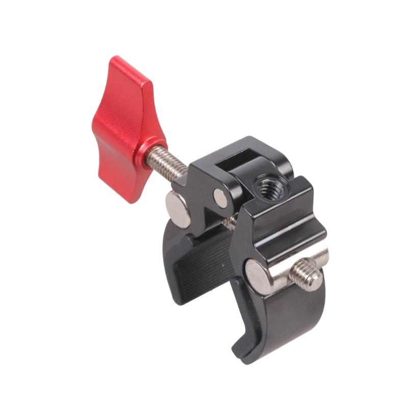 Machined 13-48mm Opening Photography Clamp With 3KG Capacity For DSLR Lights LCD Monitors Mounting Accessories