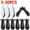 5-20pcs Carp Fishing Rocket Feeder 14.5cm/19cm Spod Bomb Float Lure Bait Holder Pellet Rocket Feeder Pellet Fishing Accessories