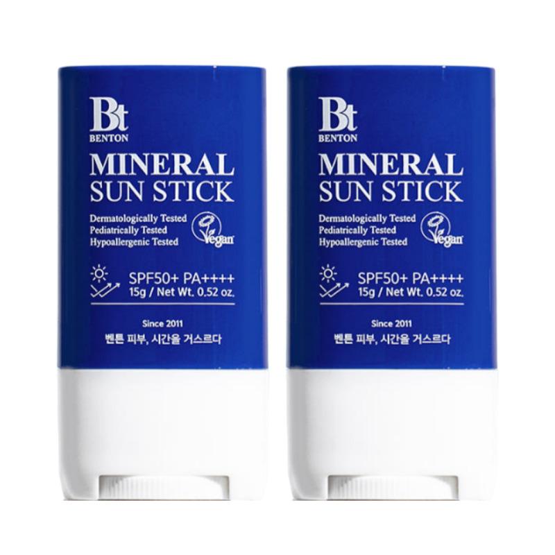

BENTON Mineral Sun Stick SPF50+/PA++++ 15g × 2