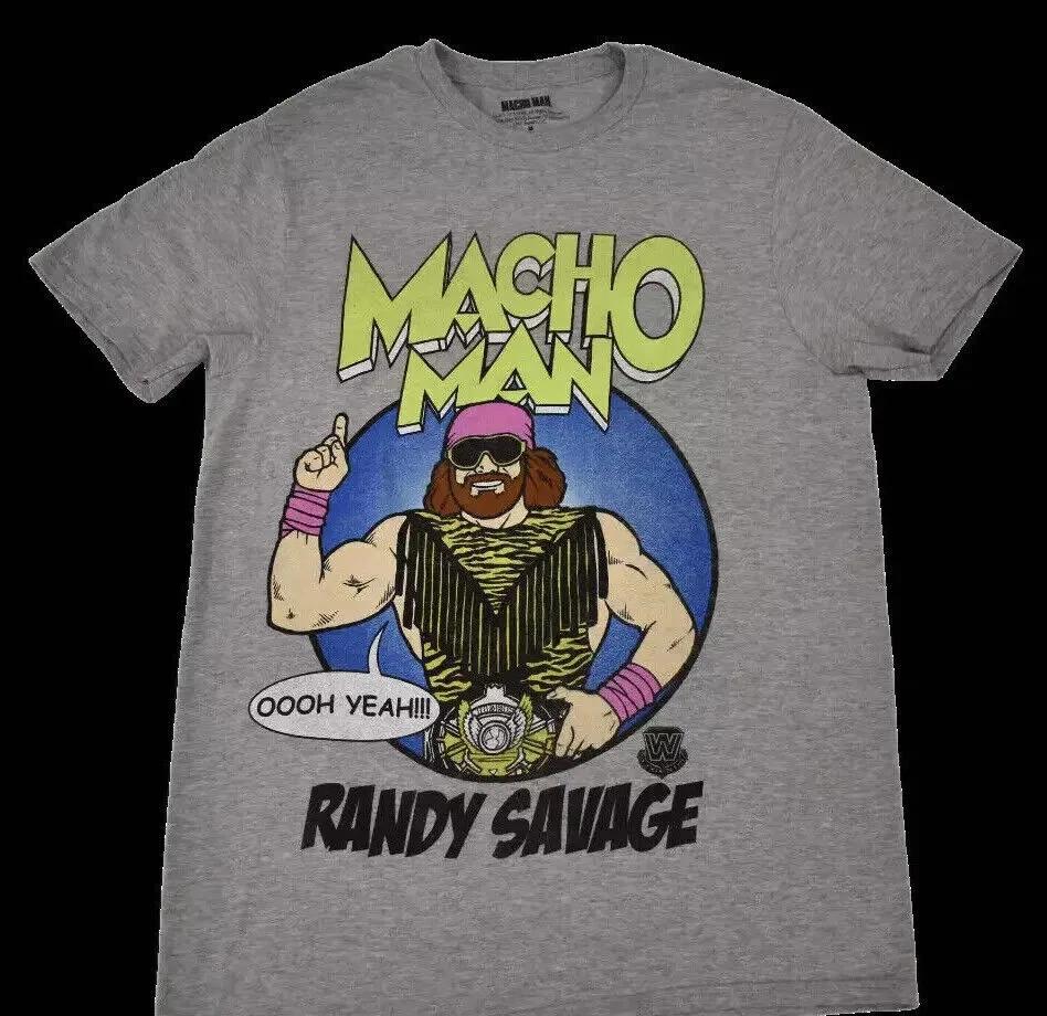 WWE Macho Man Shirt Macho Man Randy Savage Superstar Tee World Wrestling New 4XL