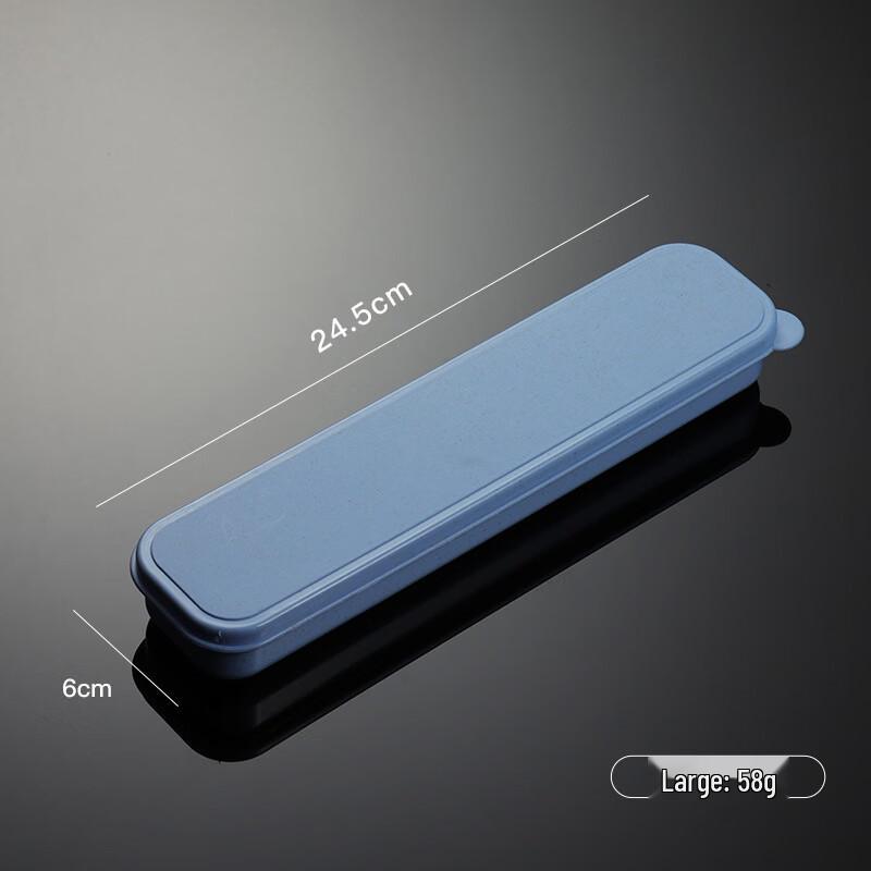 Portable Wheat Straw Plastic Storage Box