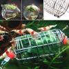Y3NA Aquarium Fish for Tank Shrimp Small Bait Feeder Dry Spinach Feeding Cage Stainless Steel