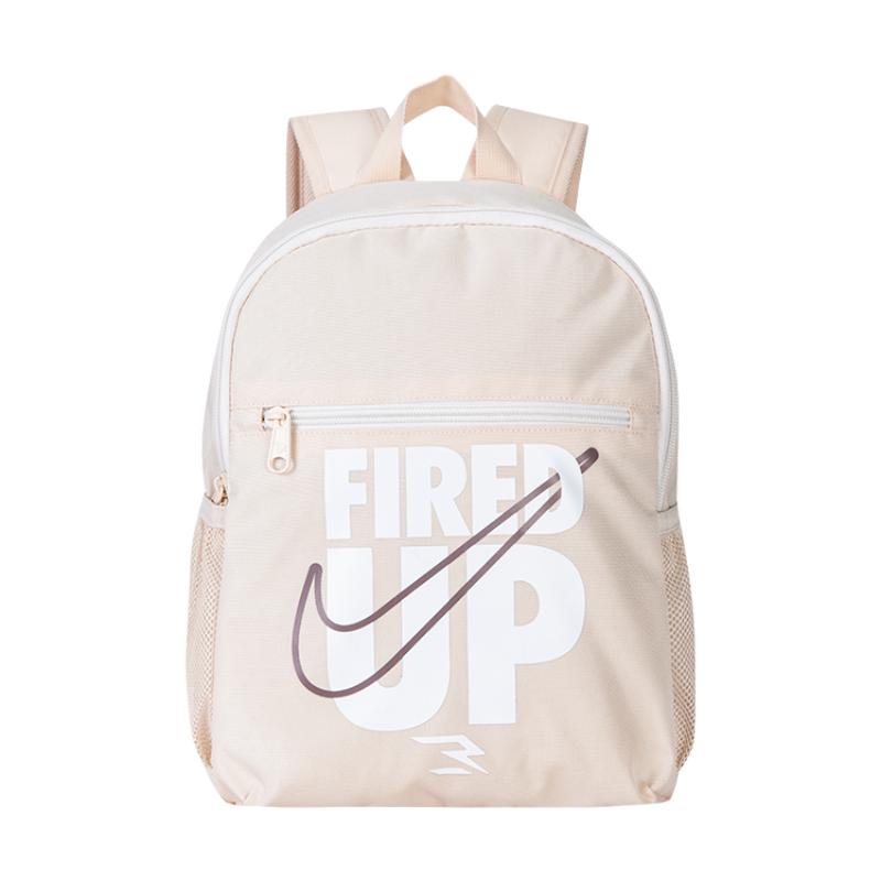 Nike Polyester Backpack Small Unisex Pearl White Casual