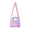 1 Pc Cute Unicorn Messenger Bag for Kids Girl Cartoon Animal Unicorn Crossbody Style Bag for Little Girl Plush Travel Coin Bag