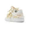 Nike Court Borough Eternal Love 62 Slip Resistant Abrasion Resistant Low Top Skateboard Shoes Women's White Gold BQ5448-100(Team283-62)