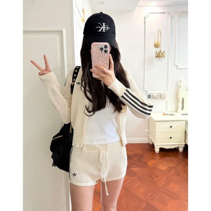 Used Overseas limited, not in stock in Japan adidas crochet knit shorts XS