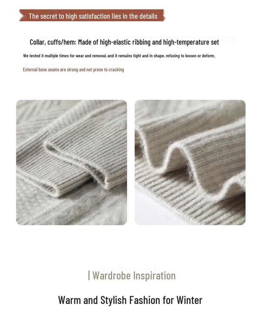 Women's Cashmere Raglan Cable Knit Sweater - 7-Gauge Double-Strand, Round Neck, Rolled Edge, Extra-Thick, Long-Sleeve Pullover.