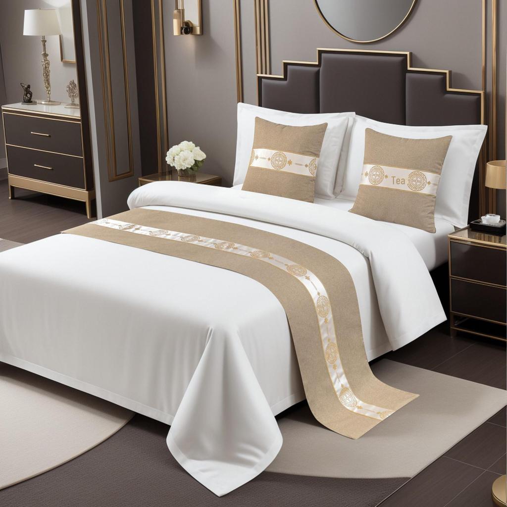 Luxury Hotel Bedding and Towel Set for Parent-Child Rooms