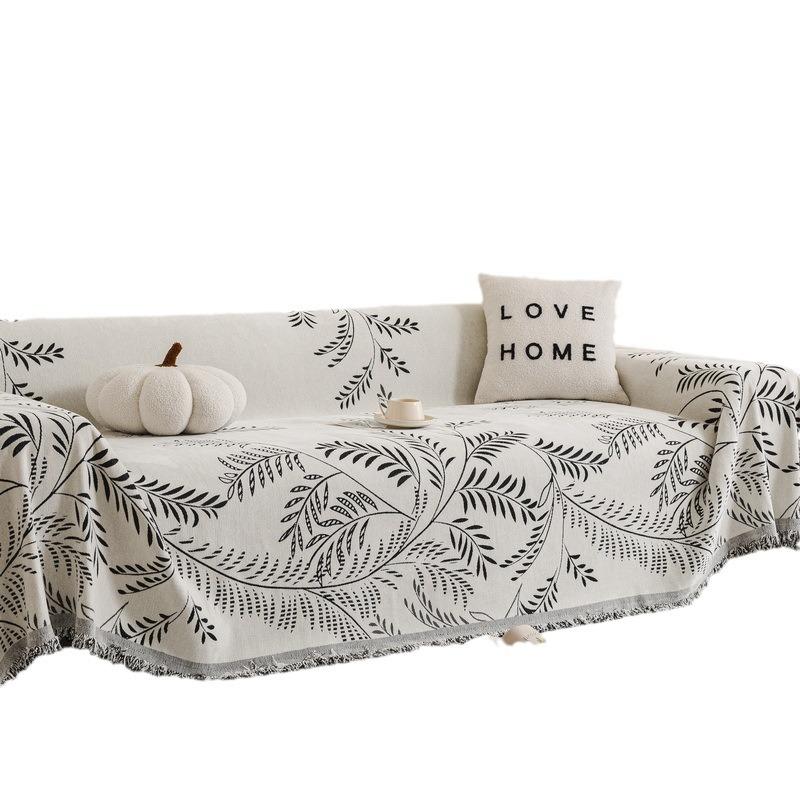 High Sense Chenille Sofa Handtuch Überzug Stoff Kissen Vier Jahreszeiten Universell All-Inclusive Sofaüberwurf