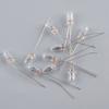 25PCS 5mm 4mm 3mm Clear 12V Mini Bulb of Wheat Rice Bulbs Switch Button Bulbs Indicator Bulb Tungsten Lamp Accessories