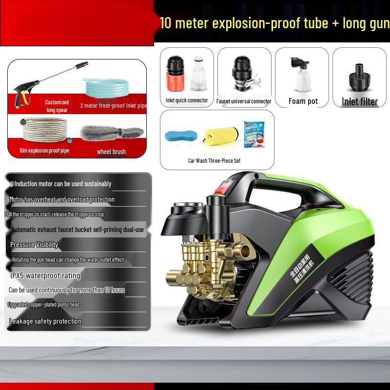 High-Power Adjustable Pressure Automatic Car Washer Cleaner