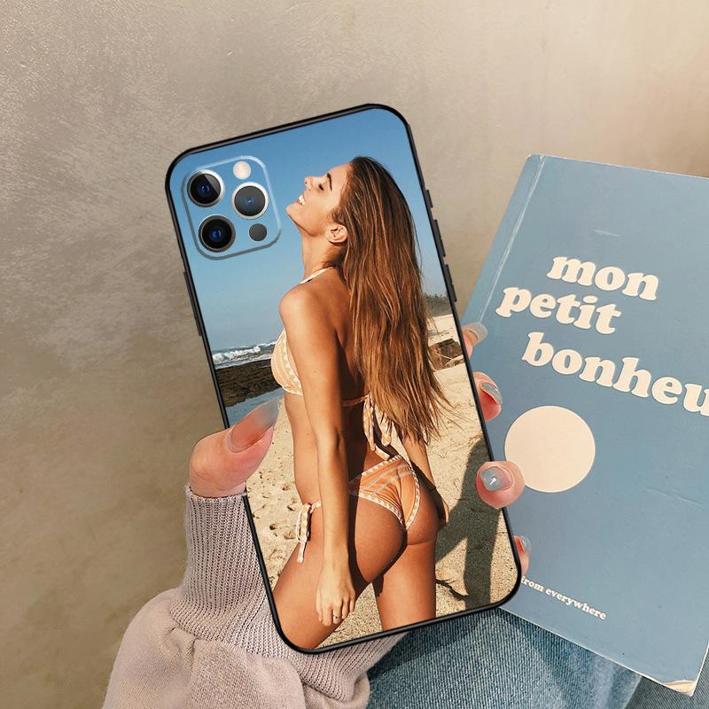 Beach Booty Bikini Girl Case For iPhone 17 Air 15 14 13 12 11 16 Pro Max 13 mini XR 15 16 Plus 16e Back Cover Shell