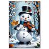 Snowman Diamond Painting Winter Snow Scenery Diamond Mosaic Embroidery Full Square/Round 2024 New Series DIY Home