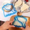 1PC Dinosaur Shape Modeling Bread Slicing Tool Sandwich Crust Cutter Bread Cutter Mold For School Office Halloween Christmas Gift Kitchen Gadgets