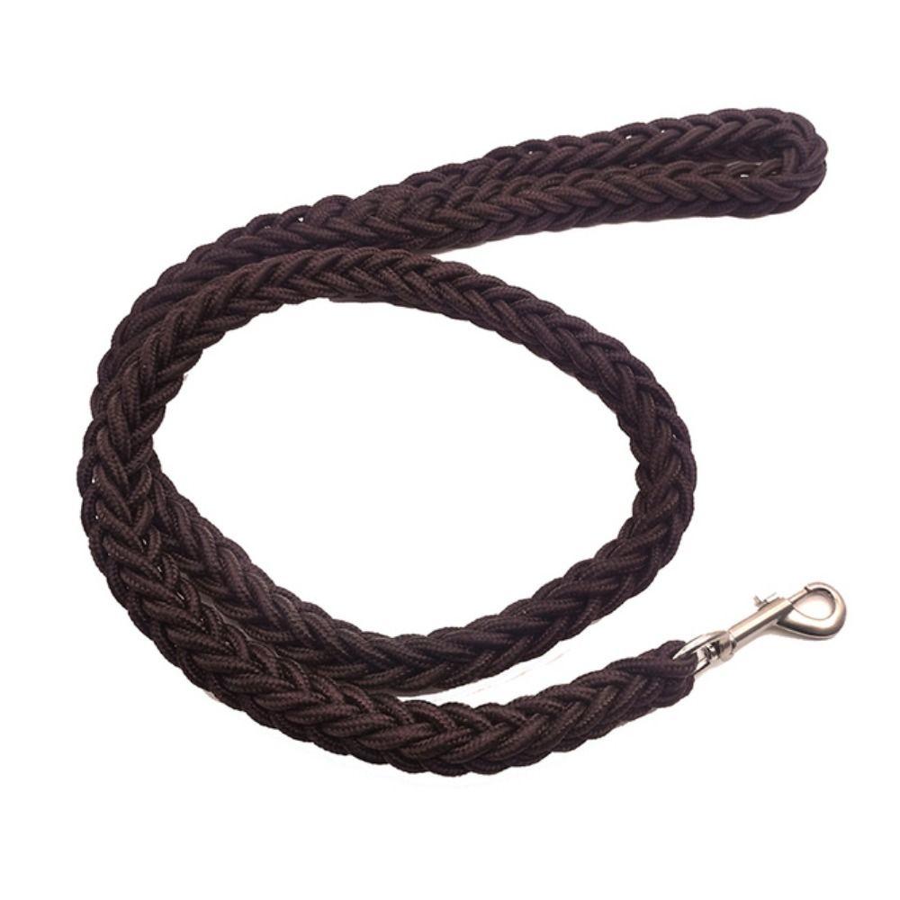 

Pug Durable Polyester Fibre Pet Training Ropes Dog Leash Belt Dog Accessories Pet Traction Rope L кофейный