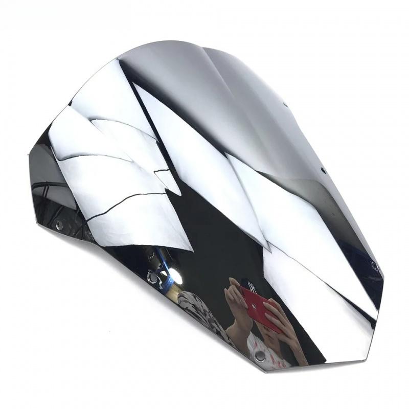 Motorcycle Double Bubble Windshield Windscreen Screen For Yamaha FZ6 S2 600 FZ-6 FZS600 Fazer FZ 6 2003 2004 2005 2006 2007 2008