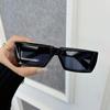 Quadratische Vintage Sonnenbrille Damen Herren Marken-Designer-Gestell Retro Sonnenbrillen Weiblich Männlich Spiegel Draußen Punk Oculos De Sol