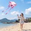 Butterfly Kite Toy, Butterfly Type, 100m Kite String Winder and Storage Bag Included, Long Tail, Easy To Fly, Large Single Line Kite, Suitable for