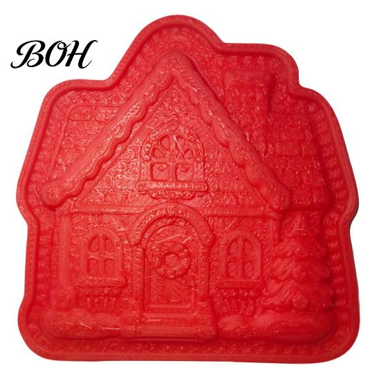 Festive Pattern Embosser Christmas Mini Pie Mold, Plastic Hand Press Pastry Durable Decorative Bakeware for Pastries Cookies And Fondant Maker Set