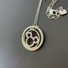 Used SWAROVSKI Swarovski Accessories, Beautiful, Genuine, Silver Necklace, Mickey Disney Collaboration