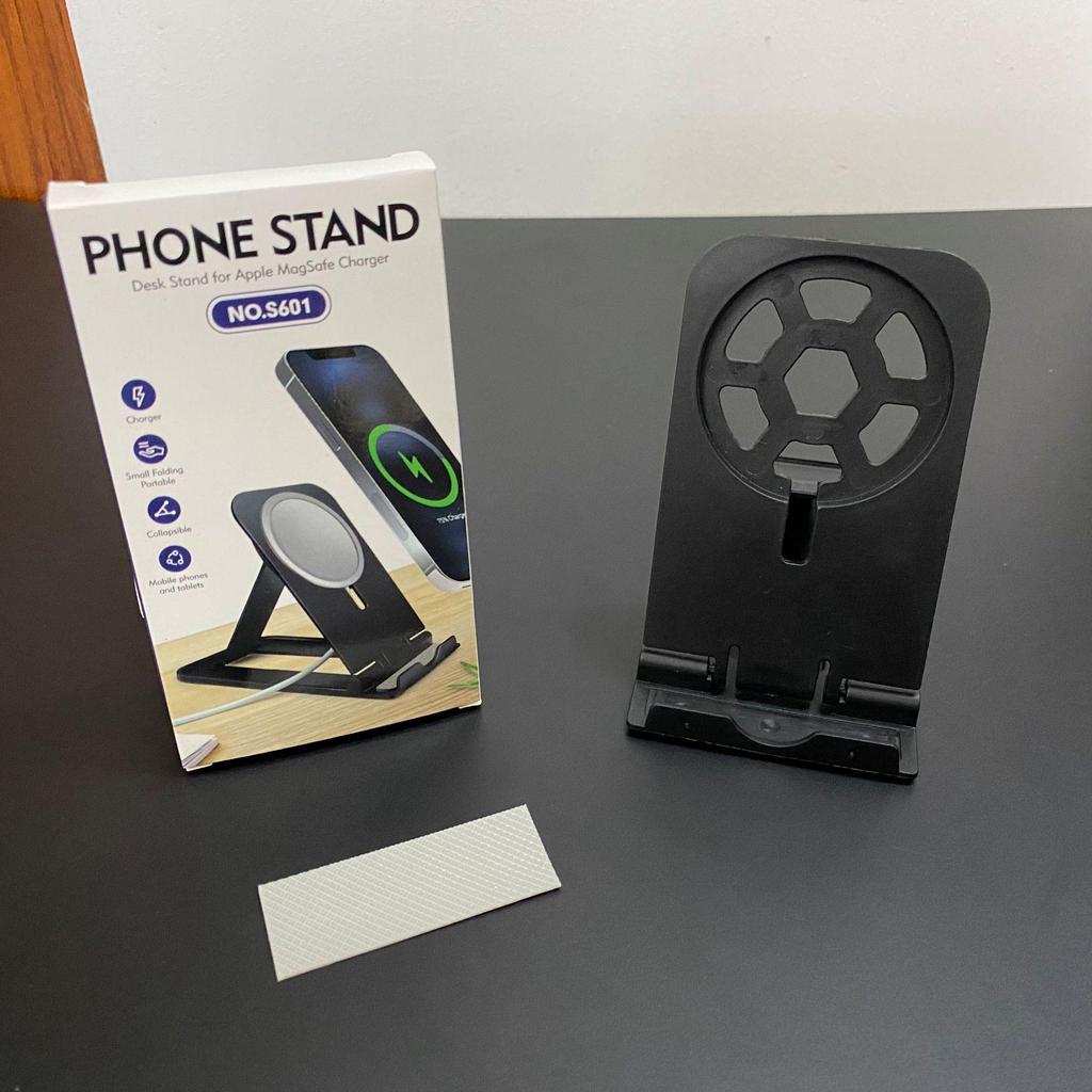 Magnetinis belaidis įkrovimo stovas, suderinamas su MagSafe, skirtas telefonams ir planšetiniams kompiuteriams