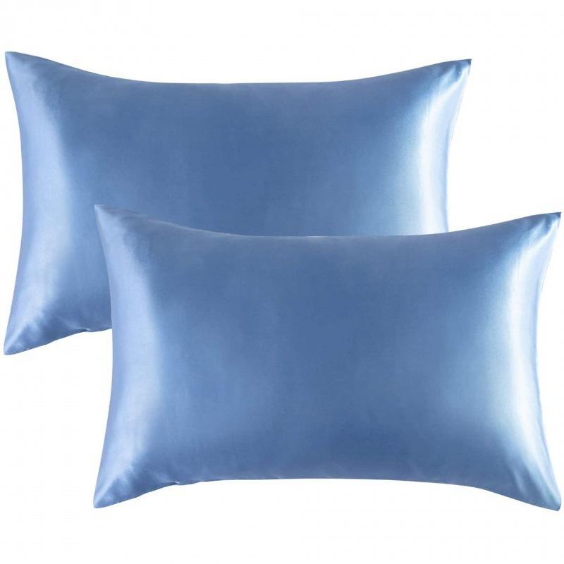 New Satin Cloth Pillow Case Pillow Home Instant Cushion Bedroom Sleeping Pillow Case