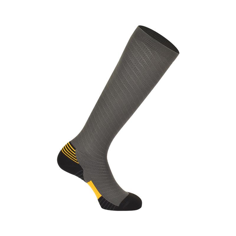 

Outdoor Sport Com pression Socks Summer New All Size Leg Com pression Socks Yoga Running Hiking Cycling XL темно-сірий