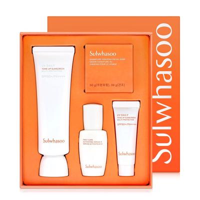 White Tone-Up Sun Cream Special Set, 1 Ea