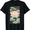 Lotus Flower Nature Art Water Lily Meditation T-Shirt