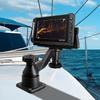 Fish Finder& Chartplotters Mount with 6-inch Swing Arm for 5" To 12" Screens Compatible with Garmin, Humminbird, Lowrance & More