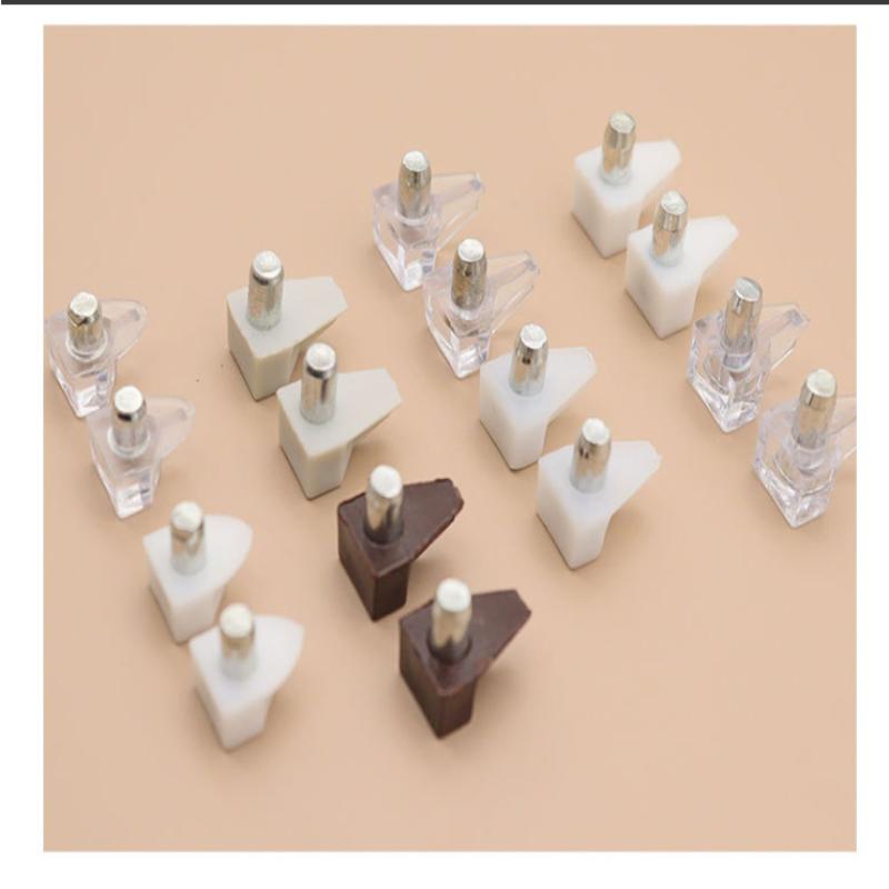 50/100Pcs Clapboard Layer Support Pins/Plastic Cabinet Shelf Support Peg/Fixing Partition Pin Holder/Shelves Support Pegs Pins