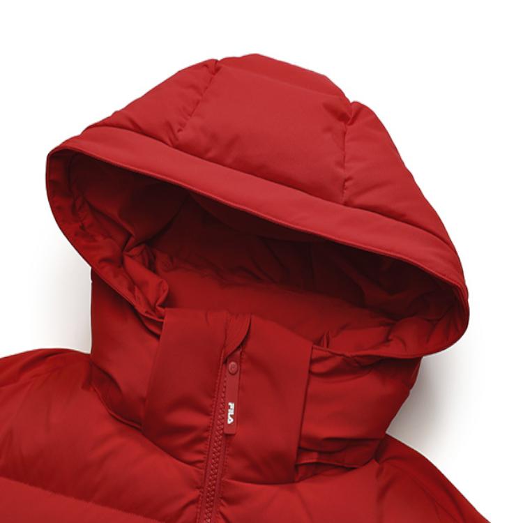 New FILA Down Jacket Unisex Legend Red F11U249902FRD
