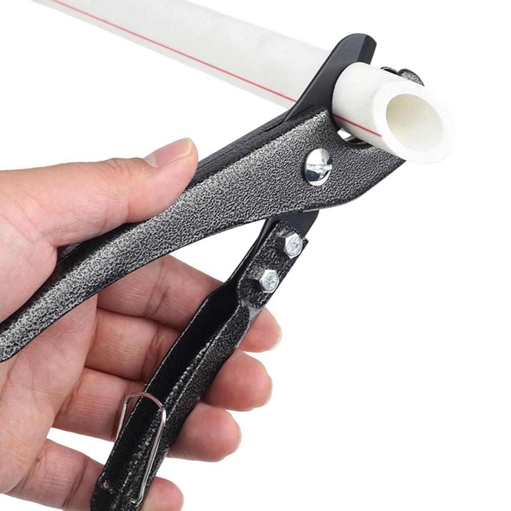 PVC Pipe Cutter 32mm Professional Tube Slicer Plastic PE PU Hose Cutting Tool Rubber Grip Hardware Tools For Plumbing Repair Kit