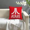 A-AtariS Game Logo Pillow Case Sofa Decorative Home Double-sided Print Plush Square Throw Pillow Covers Cushion Decor Cover